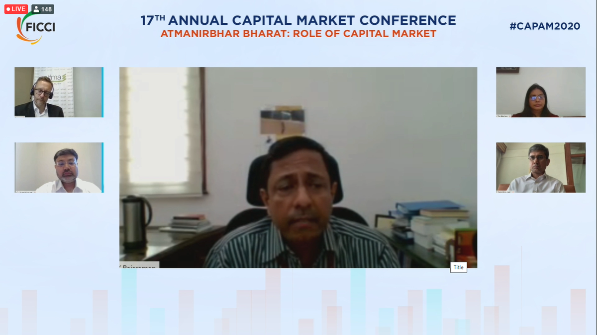 ficci_india's tweet photo. Mr K Rajaraman, Additional Secretary (Investment &amp; IER), Department of Economic Affairs, @FinMinIndia addresses the 17th edition of #CAPAM organized by @ficci_india.

#CAPAM2020 https://t.co/dYd3ARWVhQ