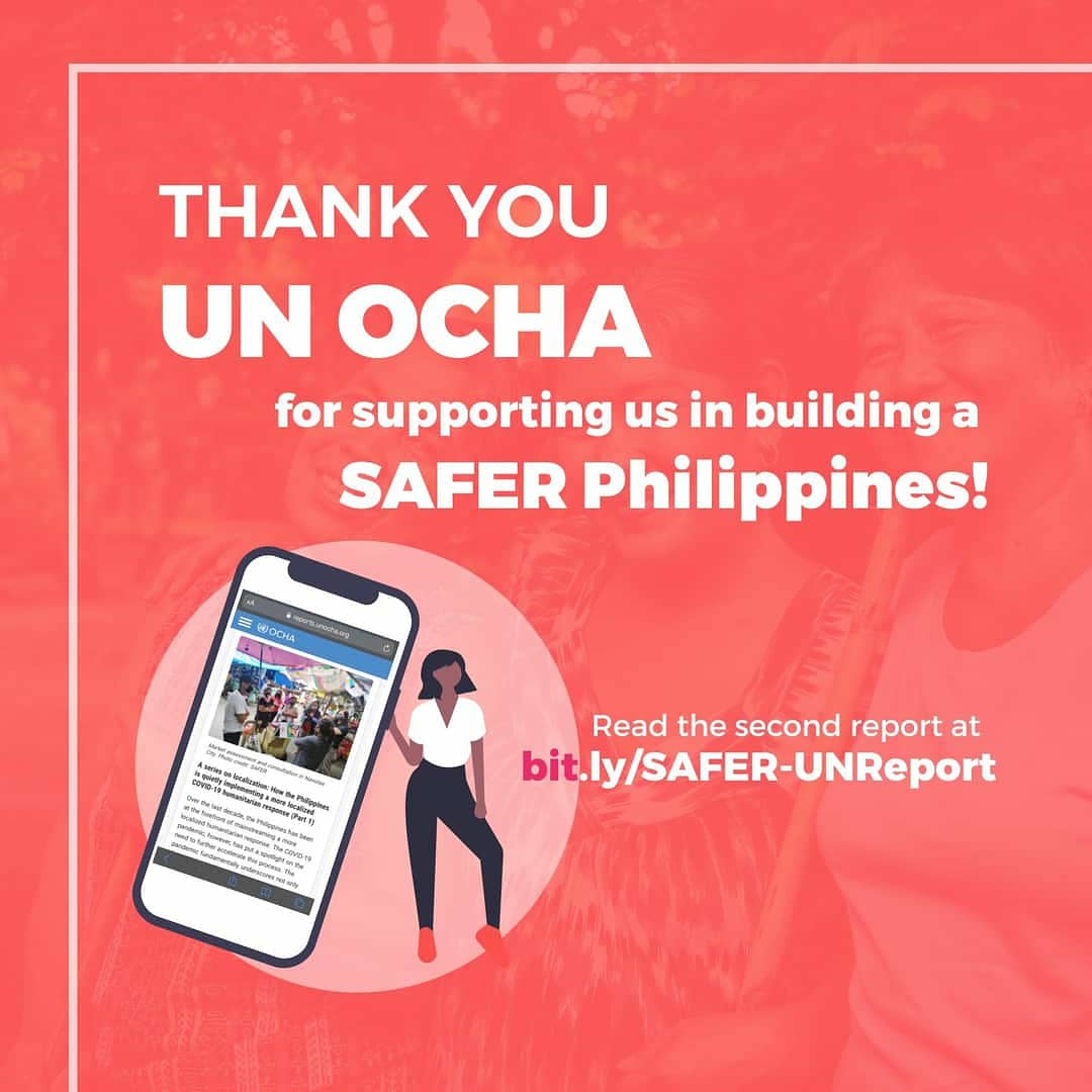 saferpinas's tweet photo. SAFER's Alaine Figueras explains our main goal in localization in @UN_ocha's series on localization. 

Read: https://t.co/mn1oqwUtv4
https://t.co/Mwiy0IygDa 
#localization #SAFERPhilippines https://t.co/PosTwmNsS7