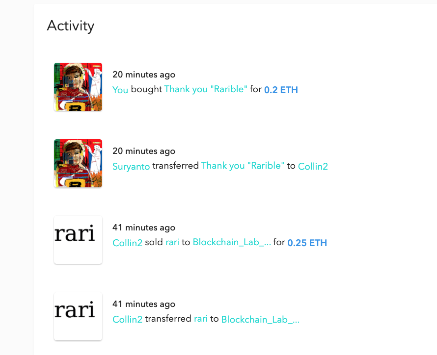 CollinsCustomIP's tweet photo. @yelitzardgz funny story....I had no eth (all in the ppool) handy, I though - was gonna haveta be a spectator (pulling out liquidity takes while), then it updated and I had sum b/c #BLockchainLabs bought "RARI" @WordsOnEth for me for 0.25 !!!!...i minted this am for $4.
good times on chain https://t.co/uLVXIyh564