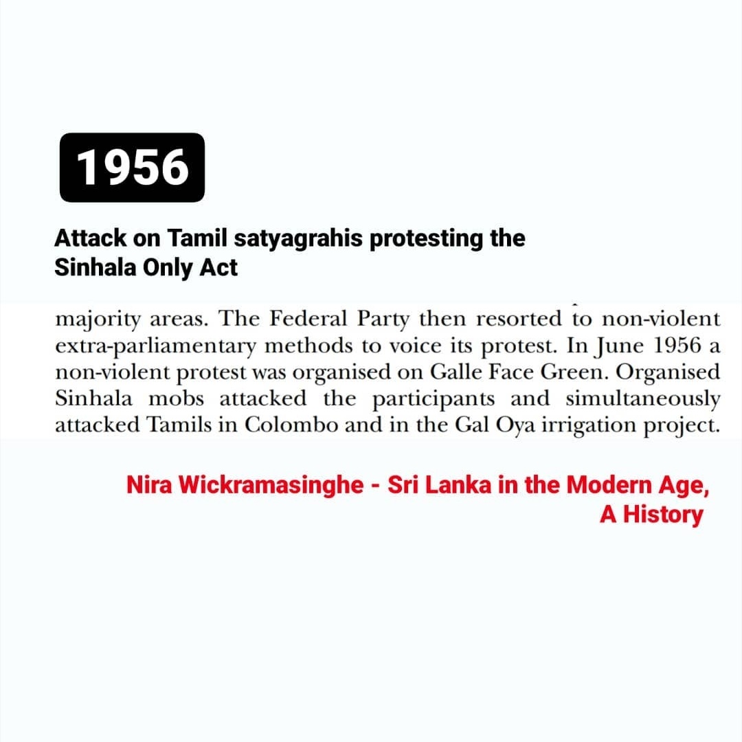 On the events leading up to Black JulyContents adapted from  @Amaliniii's Instagram story, resorted into chronological order.