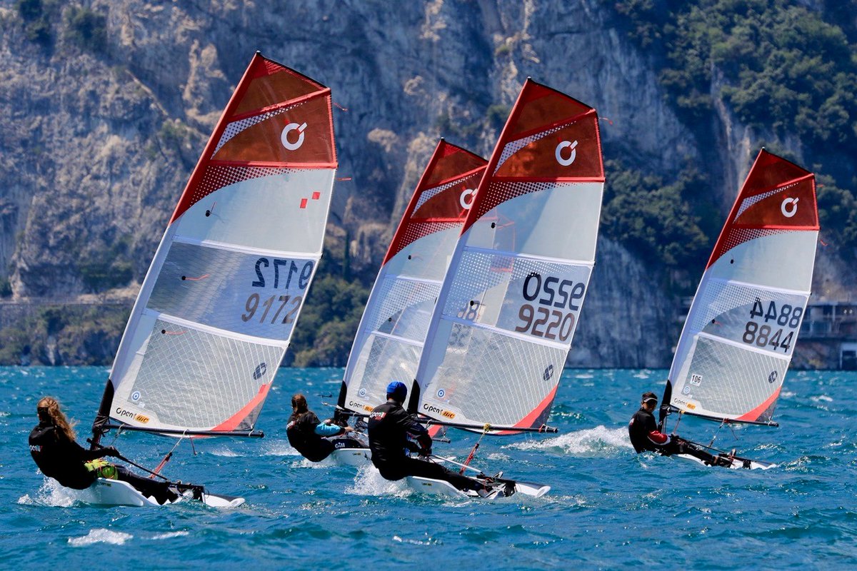 NauticaReport's tweet photo. Vela giovanile: conclusa al Circolo Vela Arco la Regata nazionale Open Skiff
https://t.co/lWGSqTqmoY
#CircoloVelaArco #FIV #OpenSkiff #GardaTrentino https://t.co/tlkuuONRzO