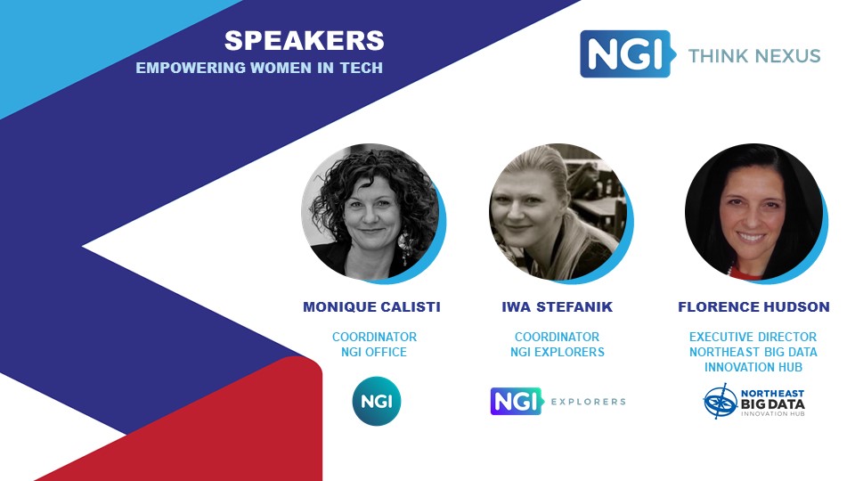 Join us today in our #webinar on how Europe and the USA approach #womenempowerment in the digital economy 🇪🇺🇺🇸
🗓️July 23, 4pm (CEST)
🧲register.gotowebinar.com/register/61730…
👩‍🦰Speakers <a href="/MoniqueCalisti/">Monique Calisti - @moniquecalisti@mastodon.social</a> [<a href="/Martel_Innovate/">Martel Innovate</a> <a href="/NGI4eu/">NGI4eu</a>], Iwa Stefanik [<a href="/f6s/">f6s</a> <a href="/NGI_Explorers/">NGI Explorers 🇪🇺🚀🇺🇸</a>], <a href="/Flo4Princeton/">Florence D Hudson</a> [<a href="/NEbigdatahub/">Northeast Big Data Hub</a>]