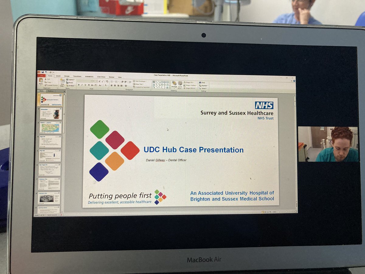 MiliDoshi7's tweet photo. Our first virtual Kent, Surrey &amp; Sussex paeds/specialcare managed clinical network case review session.  Interesting to discuss at how children and adults have been managed during Covid. #teamwork #reasonableadjustment #communication @DGillway @smarshdentist @natb990 @KssOHMcn https://t.co/gzD5gqErGV
