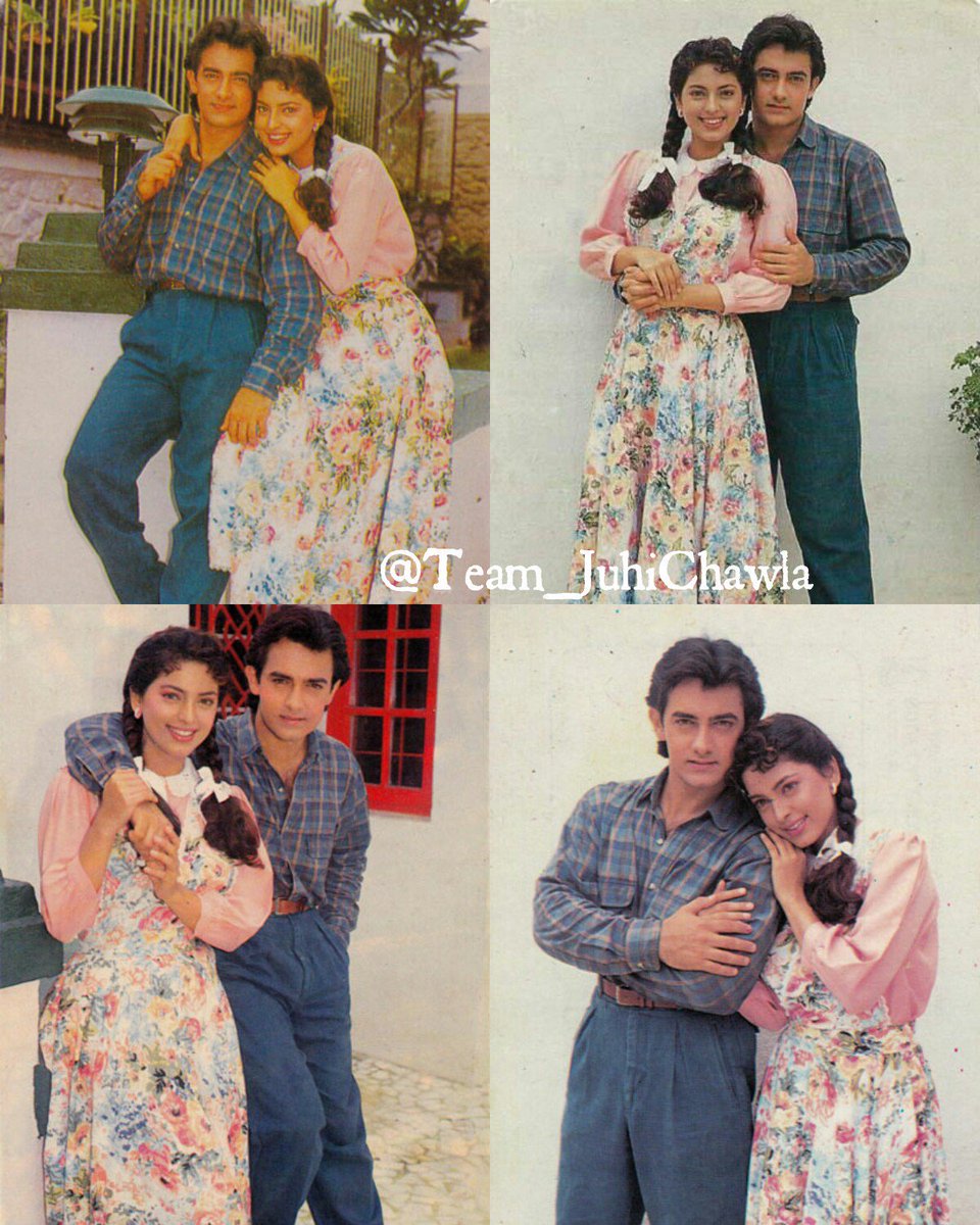 Team_JuhiChawla's tweet photo. Gorgeous Juhi Chawla @iam_juhi and Cute @aamir_khan on the sets of Hum Hain Rahi Pyar Ke ..
#JuhiChawla
#AamirKhan
#27YearsOfHHRPK
#27YearsOfHumHainRahiPyarKe https://t.co/cY3gHhZqN9