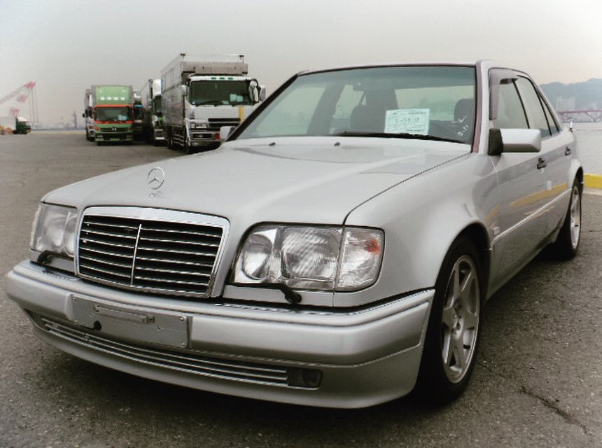 japimports's tweet photo. We bought this. Such a classic looking E500.#w124 #e500 #amg #e500wolf #oldbenz #oldcars #germany🇩🇪 #lifegoesonwheels  #germancar #germancars  #auction #carauction #autotraderimports #brabas  #mercedes_amg #mercedese500 #mercedeslovers #ベンツ #classiccars #classicbenz https://t.co/NH4RYMBjxc
