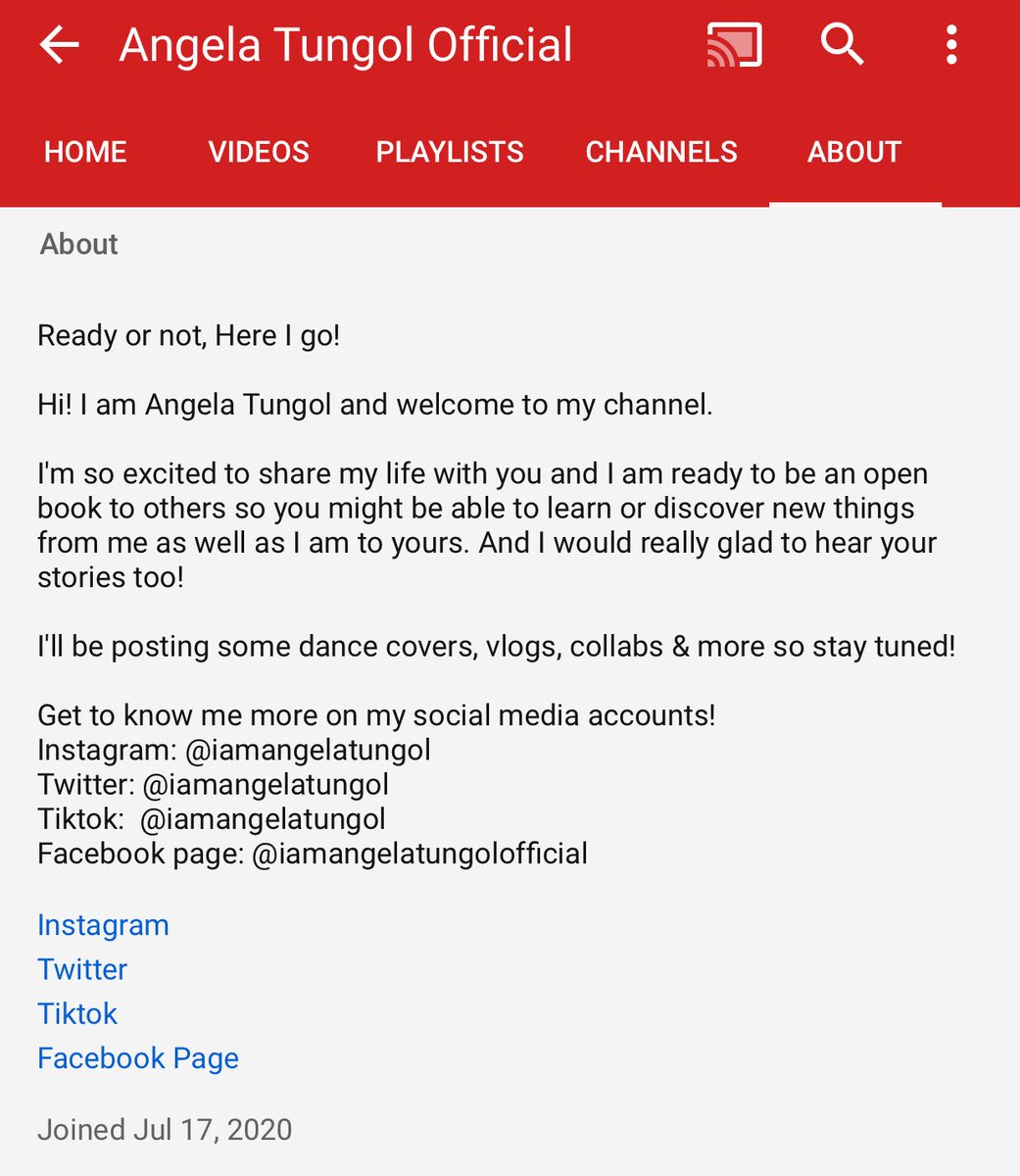 First vlog tomorrow!! If di pa kayo nakasubscribe, subscribe na. 😍❤️

youtube.com/channel/UCyVvy…