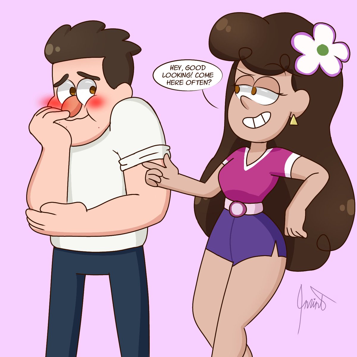 mintartem's tweet photo. #GravityFalls #Starla #Dipcifica #Dipifica #Soos
Some random Gravity Falls ships. First time drawing Carla McCorkle... https://t.co/rETJgUTZ52