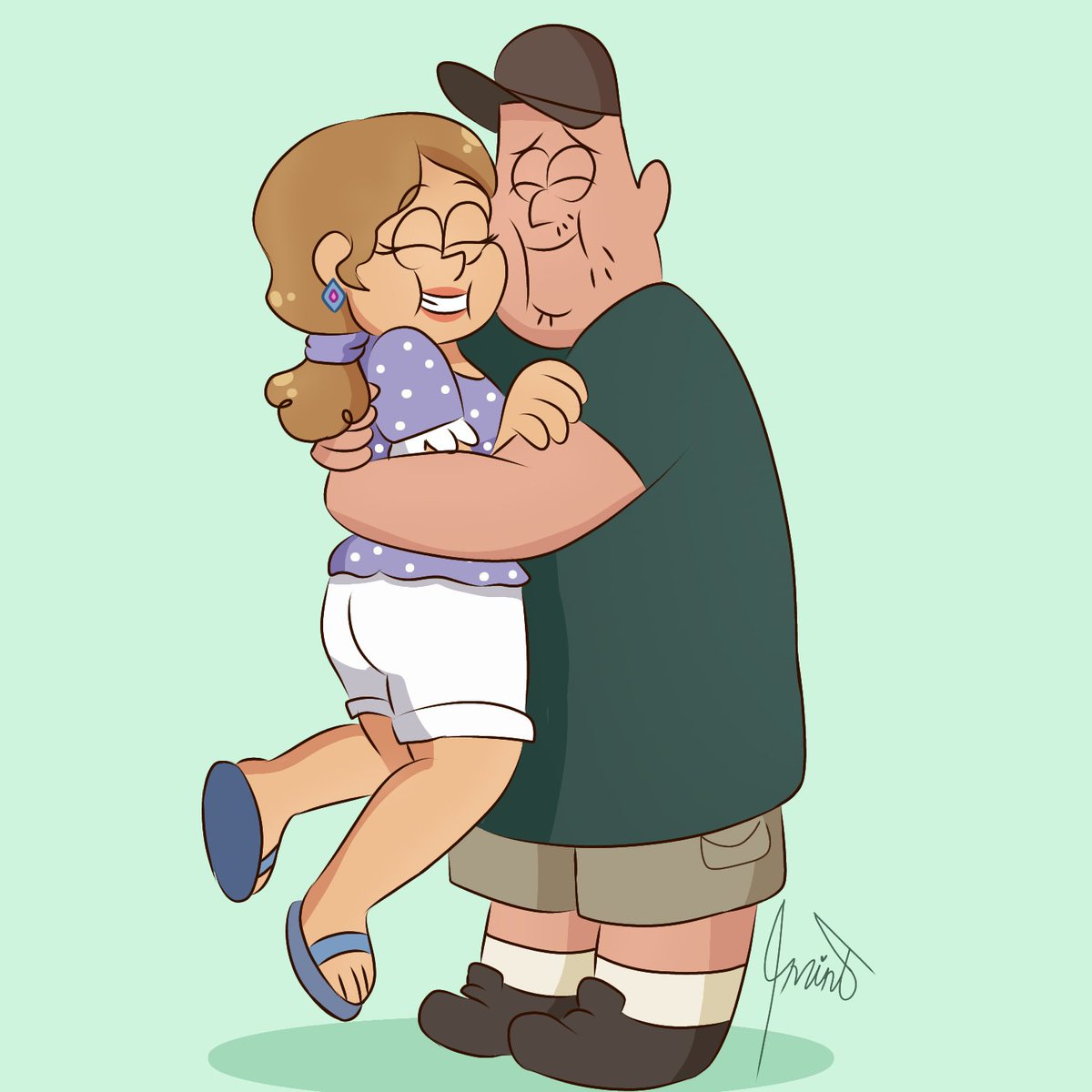 mintartem's tweet photo. #GravityFalls #Starla #Dipcifica #Dipifica #Soos
Some random Gravity Falls ships. First time drawing Carla McCorkle... https://t.co/rETJgUTZ52