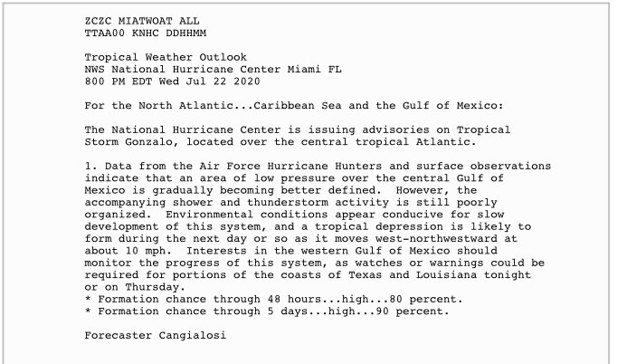 So there's a little lesson on flying a low level invest! If we can close off the center that's great, but bottom line is to map the winds for the NHC forecasters. Even a "boring" msn like today is still useful. It's all about the data! Oh, and try not to fly under these! (6/6)