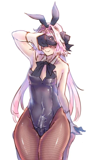 朝うだうだ言ってた流れからのバニーアストルフォきゅん落書き 