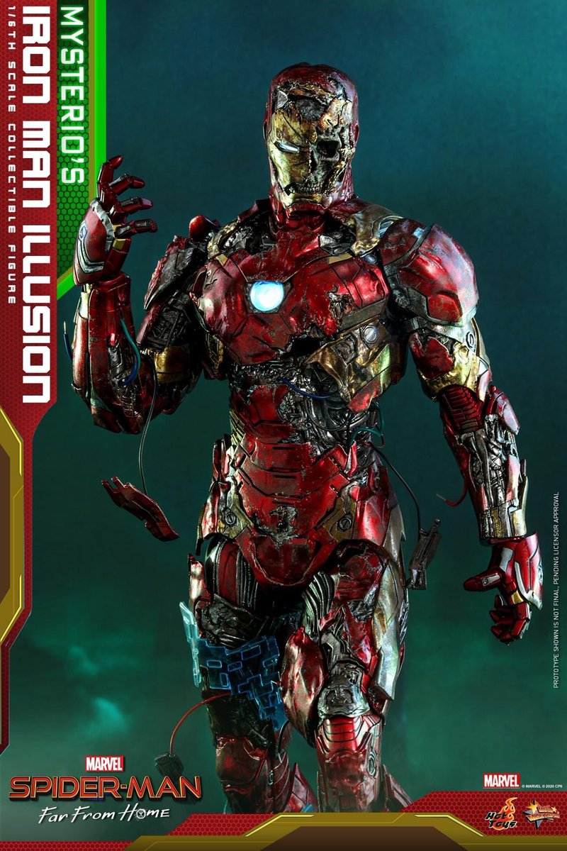 S_U_works's tweet photo. 【Spider-Man: Far From Home - 1/6th scale Mysterio’s Iron Man Illusion Collectible Figure】
#HotToys #ホットトイズ #SixthScale #Marvel #MarvelStudios #SpiderMan #FarFromHome #SMFFH #MysteriosIronManIllusion #Mysterio #IronMan https://t.co/pqAYDYP64U