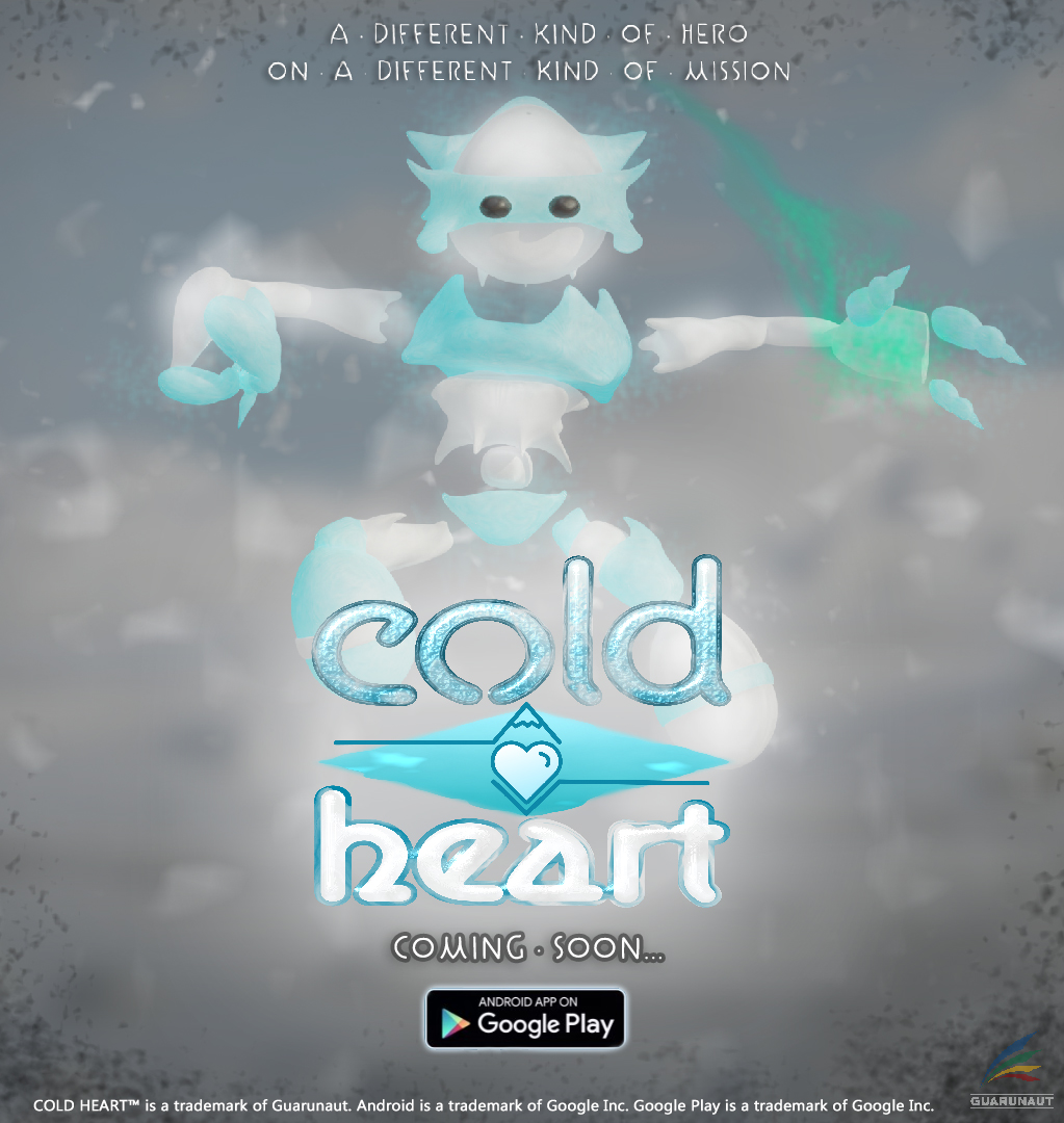 guarunaut's tweet photo. COLD HEART is the newest Guarunaut game for Android Devices. 
More details coming soon. 💙💙

Like us on facebook: https://t.co/aFyf47Bjfu

#guarunaut #coldHeart #gamedev #indiedev #gamer https://t.co/3eeoOS09d0