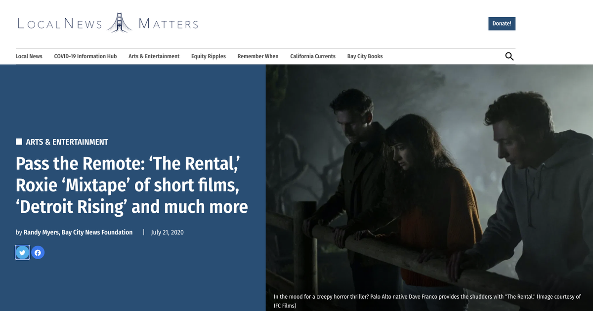 FilmRestorative's tweet photo. #DetroitRising, a docuseries CIRCLES' director @CassidyFriedman produced w CNN Contributor Kerra Bolton, just got written up by the excellent Bay Area film critic, Randy Myers in his "Pass the remote" movie picks column.

Stream the full series:
https://t.co/2TSg37Zgm4 https://t.co/IussI9OJtI