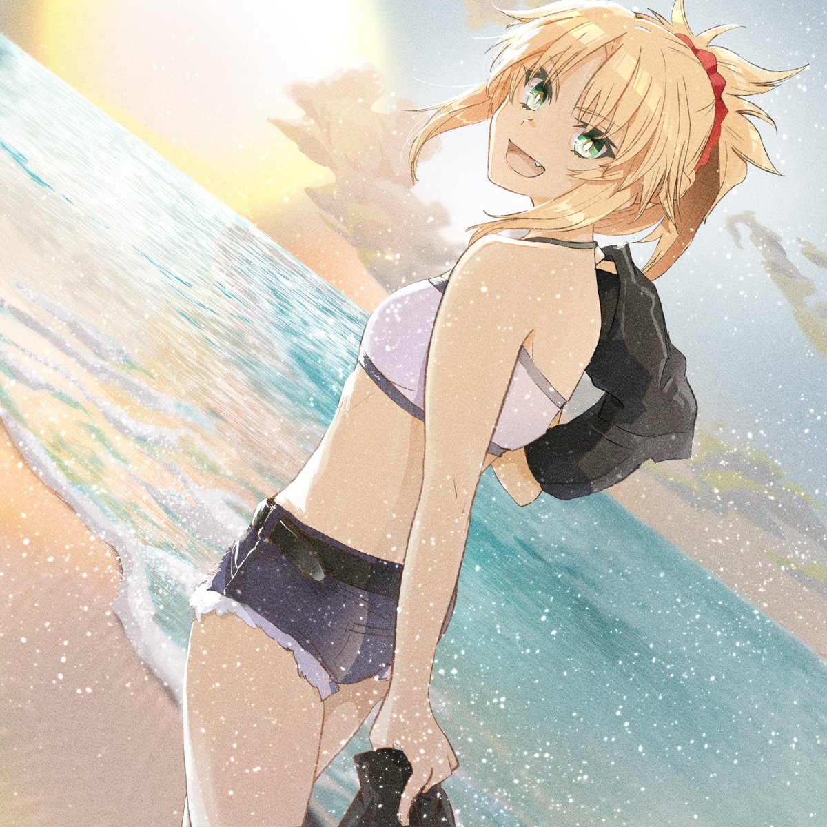 Fgo 海の日モードレッド Fate Fate かしはもちのイラスト Fgo 海の日モードレッド Fate Fate かしはもちのイラスト