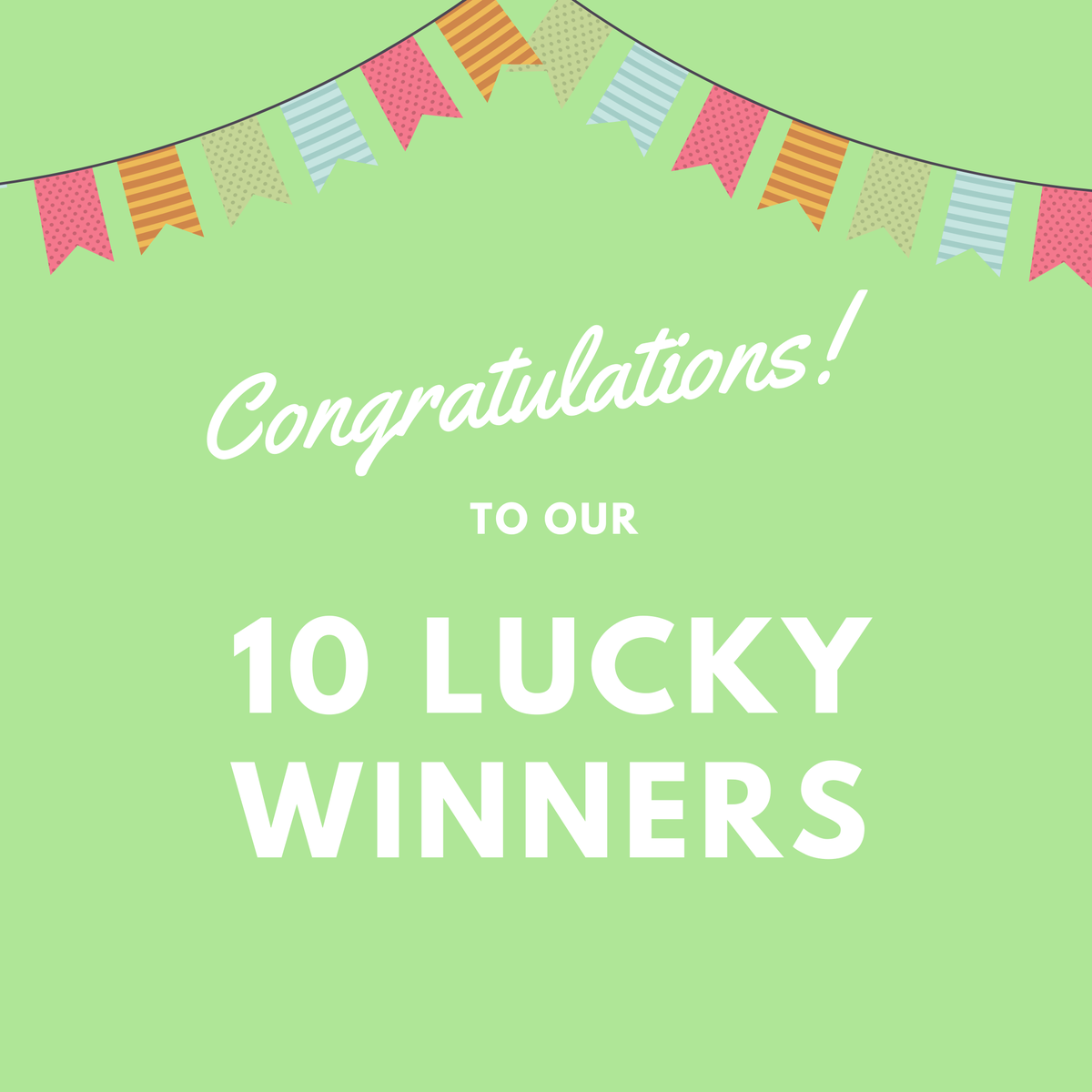 schoolmaskpack's tweet photo. 🎉🎉 Congratulations to our 10 lucky winners!! You've entered for a chance to win a free mask pack on our website! Thank you for your support. Stay tuned for more activity like this! #SchoolMaskPack https://t.co/KAfENX2TxK