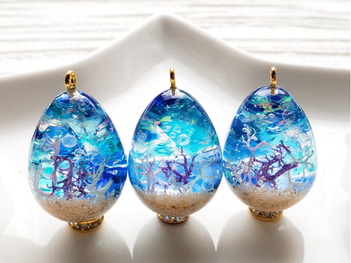 夏レジン