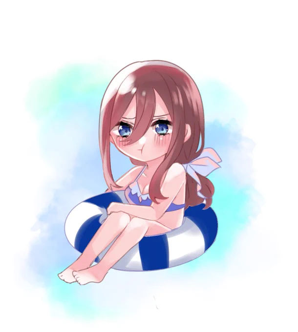 ?『私だってけのびくらいできる』
#中野三玖 
#五等分の花嫁 
