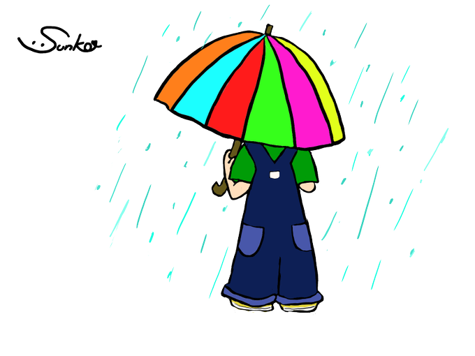 雨降ってきたのtwitterイラスト検索結果 古い順