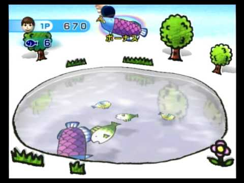 まっしゅるーむ ありがとうございます Wiiで発売された はじめてのwii の 釣り ってやつですよー