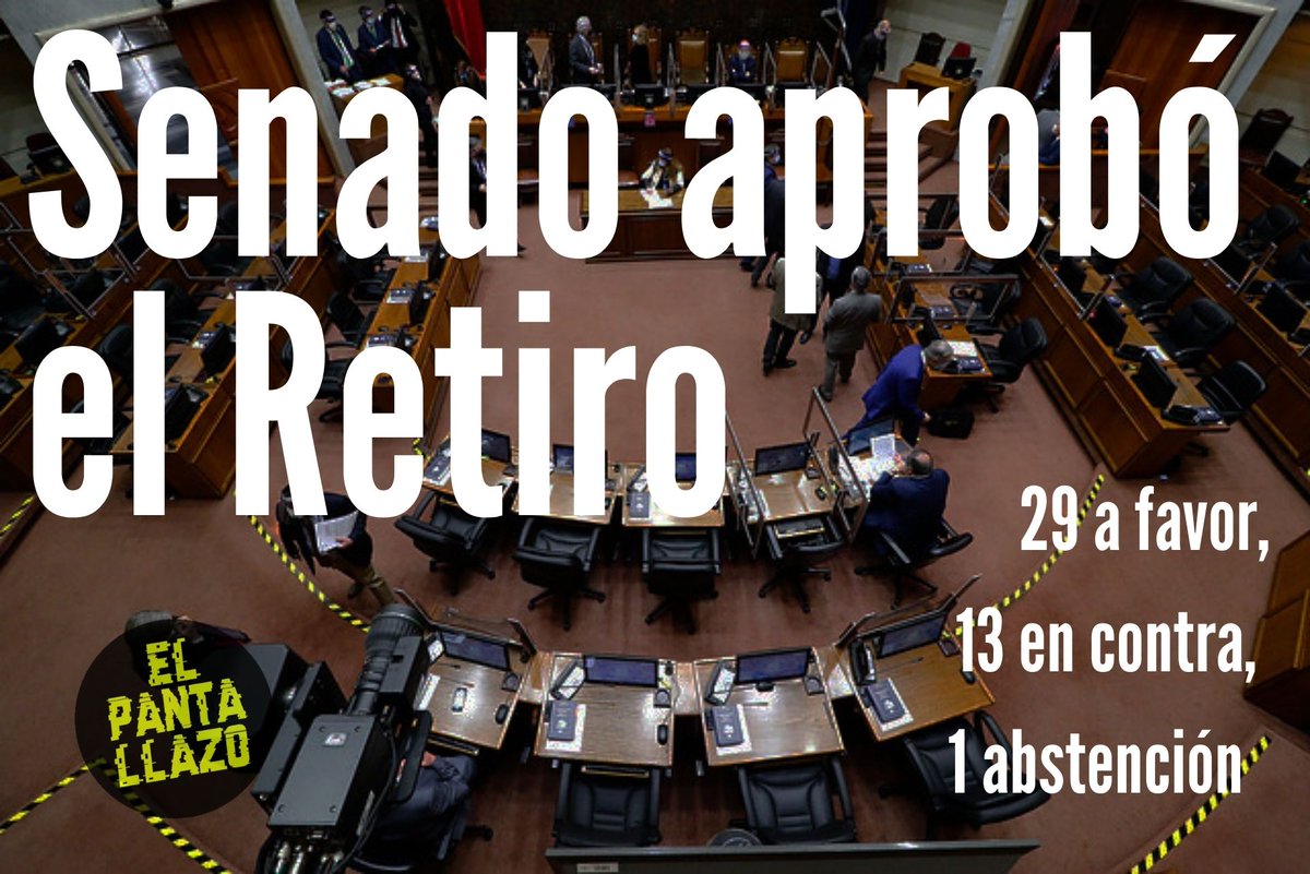 EPantallazo's tweet photo. #Senado aprobó el #RetiroFondosPrevisionales y a esta hora sigue votando las indicaciones del proyecto. Sigue la transmisión en https://t.co/Nl2WrZp32s
En #ElPantallazo te contamos los detalles así:
https://t.co/H1KMwHArup
#SenadoresVotenXElPuebo
#SantiagoCentro
#Piñera https://t.co/WTX8k6qIuF