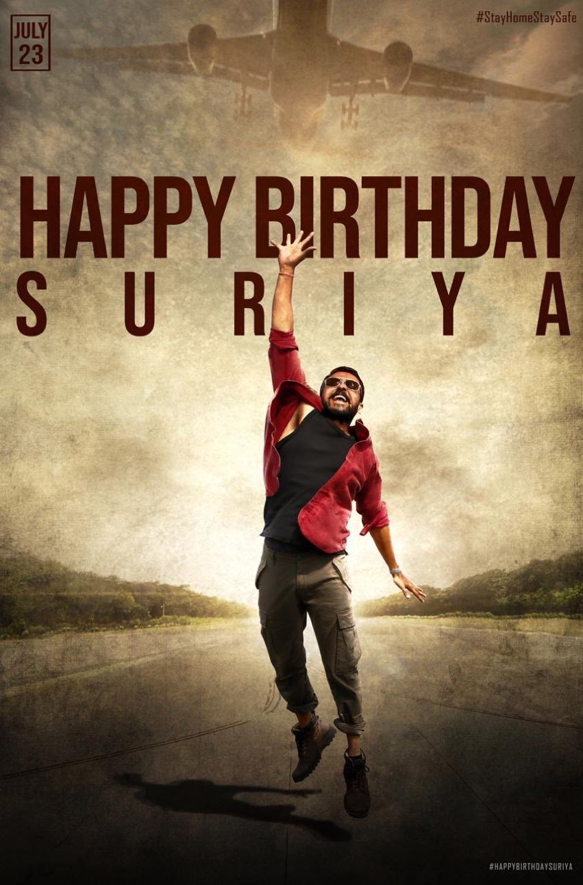 Saravanan Sivakumar - (born 23 July 1975), known by his stage name Suriya, is an Indian actor, producer and television presenter best known for his work in Tamil cinema. Among his awards include three Tamil Nadu State Film Awards, four Filmfare Awards South, two Edison Awards, a CineMAA Award and a Vijay Award. Based on the earnings of Indian celebrities, Suriya has been included in the Forbes India Celebrity 100 list six times. IMAGES, GIF, ANIMATED GIF, WALLPAPER, STICKER FOR WHATSAPP & FACEBOOK