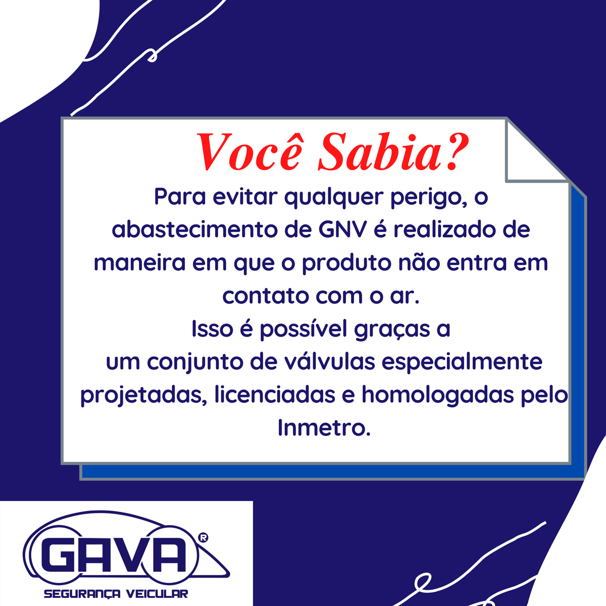 Gava_Brasil's tweet photo. #GAVA #GNV 
VOCÊ SABIA? COMO É FEITO O ABASTECIMENTO DE GNV? O GAVA explica. ⠀
⠀
Para mais informações sobre GNV, agendamento de inspeção veicular e outros assuntos relacionados a veículos e inspeção, entra em contato com o GAVA:⠀

atendimento@gava.com.br ⠀
(48) 3035-7602⠀ https://t.co/tmQ4O2hixO