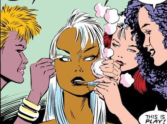 Let’s go casual....  “Your makeup is terrible” storm. “Vanity 6” storm. House of M storm....