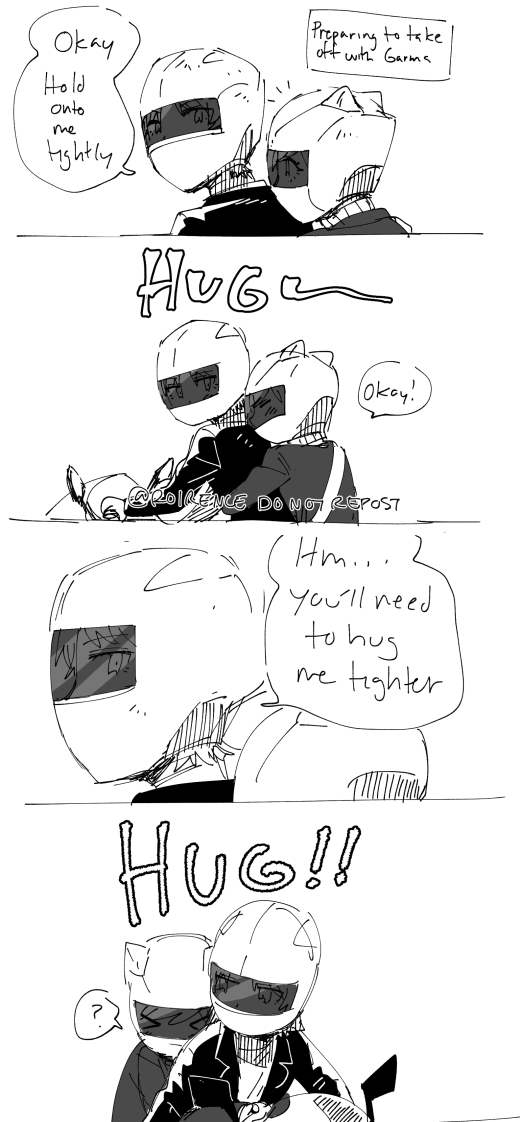 scribbles for a uni charma au bean and i talked about lmaoo 