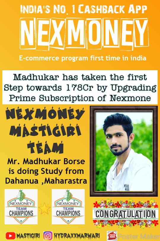 NexMoneyIndia's tweet photo. आपको बहुत बहुत बधाई इस सुनहरे बिज़नेस को करने के लिए💐💐🎯
#NexMoney https://t.co/nK3Xh0aeMV