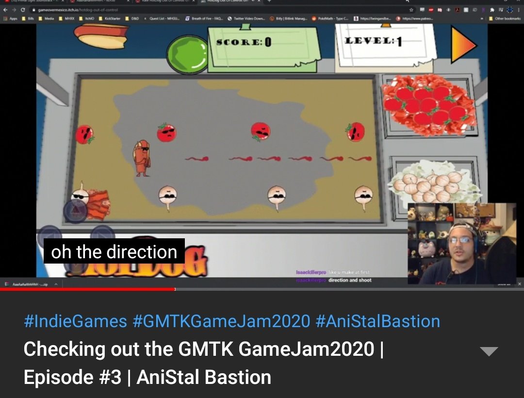 MexicoOver's tweet photo. Its really cool and enjoy other developers playing my games!!! Thanks alot!!asome More than 19 streams #indiedev #IndieGameDev  #indieart #contructeam #construct3 #gmtkjam #gmtk2020 #ALIENWARE https://t.co/LoaZS1Ztzh