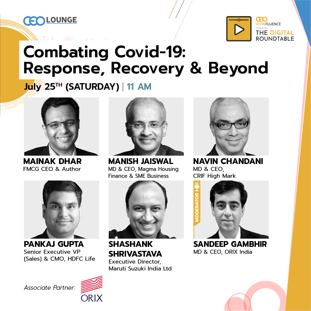 Be it leading organisations or writing thrillers, <a href="/mainakdhar/">Mainak Dhar</a> has perfected both acts. He's ready to face the firing squad at the #ceoiconfluence. Join bit.ly/2E7XXaR with <a href="/deepakceolounge/">Deepak Yadav</a> &amp; <a href="/HariGovindNair/">Hari Govind Nair</a>