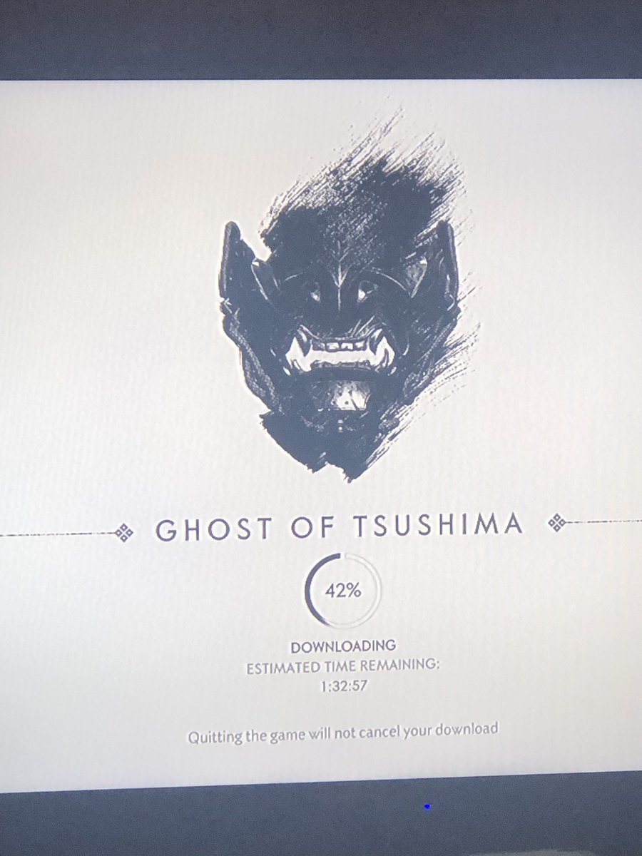 jKennedy_17's tweet photo. @Sony &amp; @SuckerPunchProd what is this crap about I’ve already waited several hours for this to download before playing the prologue https://t.co/Ji6dlUV8rI