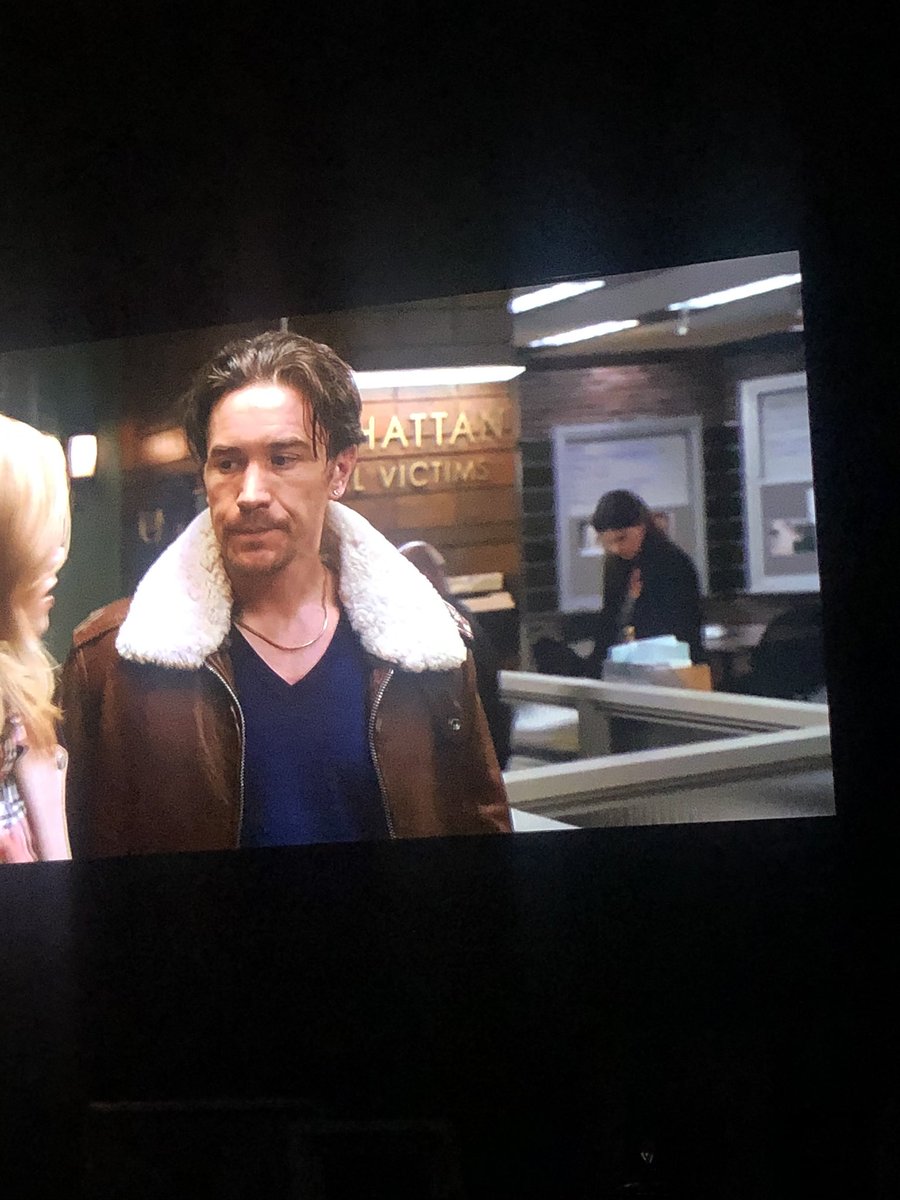 Jen_Fichner's tweet photo. @TomPelphrey I was watching L&amp;O SVU and look who popped up! Bravo as always!!! 👏🏼👏🏼 https://t.co/BcdRWrbBSt