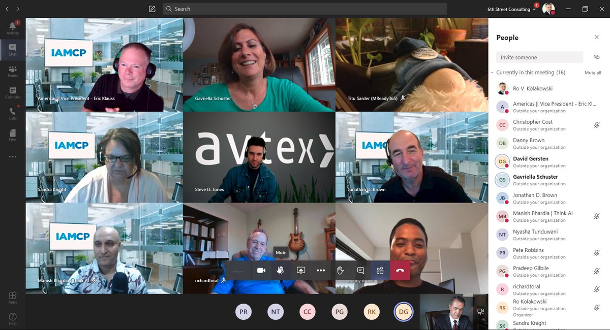 WORD OF THE DAY- VIRTUAL:  Virtual #MSInspire  + Virtual #P2P + Virtual #networking  + Virtual #IAMCPLounge = 48 Hours of non-stop content and partnering!  I’m one happy gnome! PS - Thank you <a href="/katiqu/">Kati</a> and @gavriels1 for stopping by the IAMCP lounge!  #MSPartner #iamcp