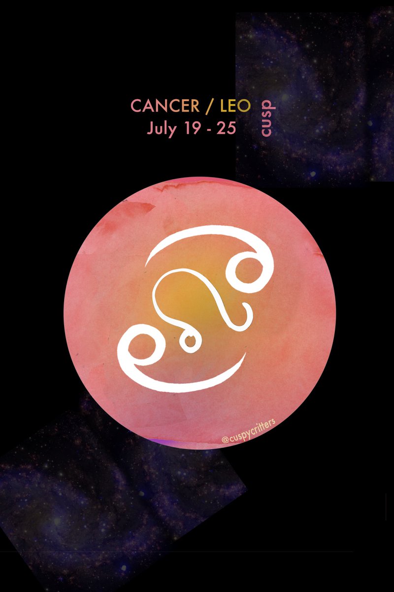 cuspycritters's tweet photo. #cancerleocusp Flamboyant Force Meets Sensitive soul. happy birthday! https://t.co/V0IsWG7ksC #cuspsign #astrology https://t.co/VciTq26sY7