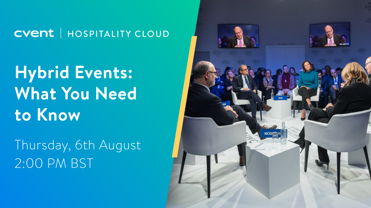 AlChini's tweet image. #Hybridevents are the talk of the town, and @cvent is sharing everything #hoteliers need to know to prepare their venue to support them! 🙌 bit.ly/2OU1ED3