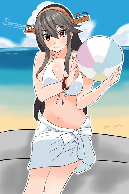 #海の日なので水着貼る  
だいぶ前に描いたのも含めて再掲 