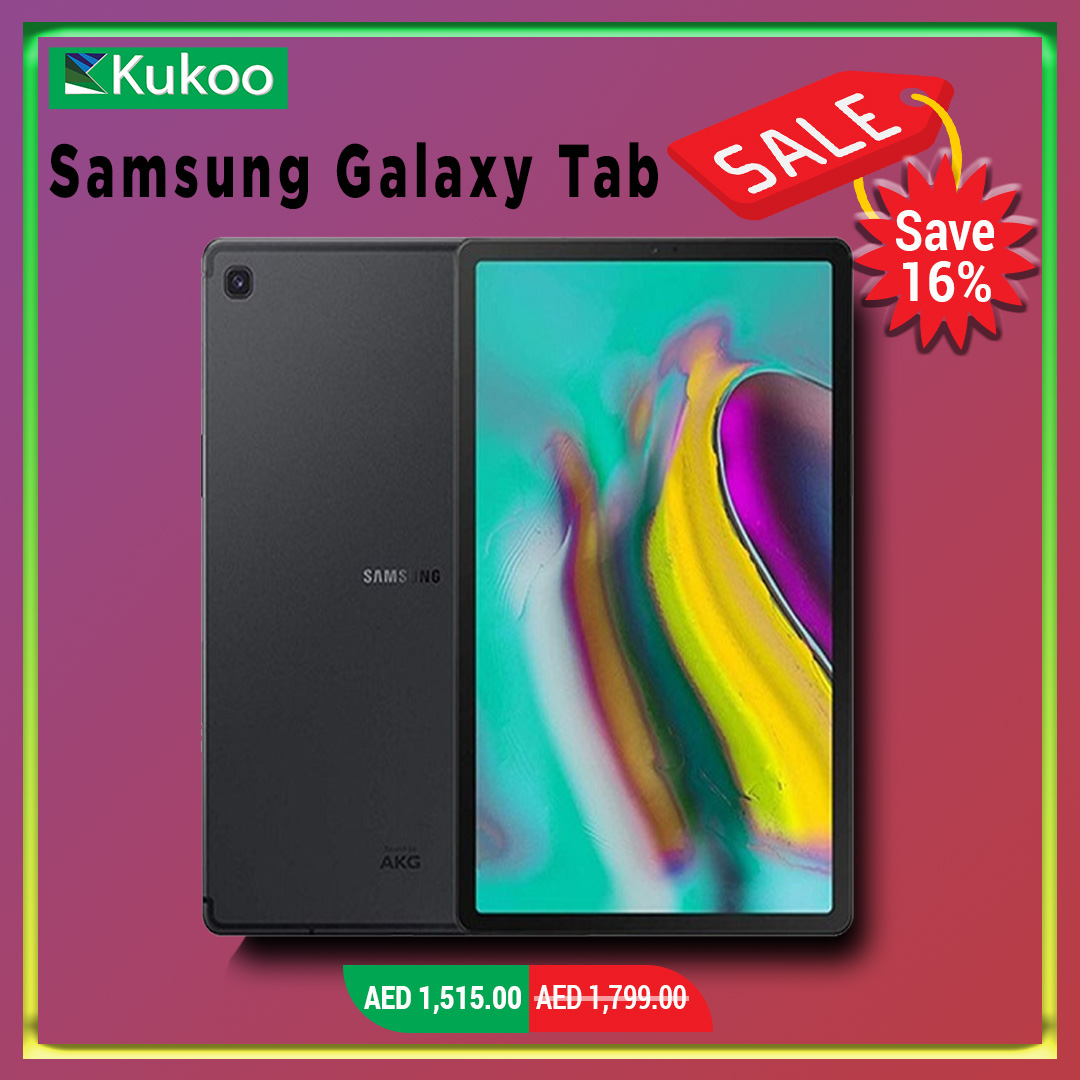 ThekukooCom's tweet photo. Samsung Galaxy Tab S5e T725 64GB 10.5 Inch 4G Black

For more information, https://t.co/y2SksgsMfq

#TheKukoo #UAE #Dubai #OnlineBuyPhone #SmartPhone #DualSIM #SmartphonesInDubai #SmartphoneInUAE #Ajman #Sharjah #SamsungGalaxyTab #Samsung #Galaxy #4G #Tablet #GalaxyTablet https://t.co/hB3Bdz2p1a