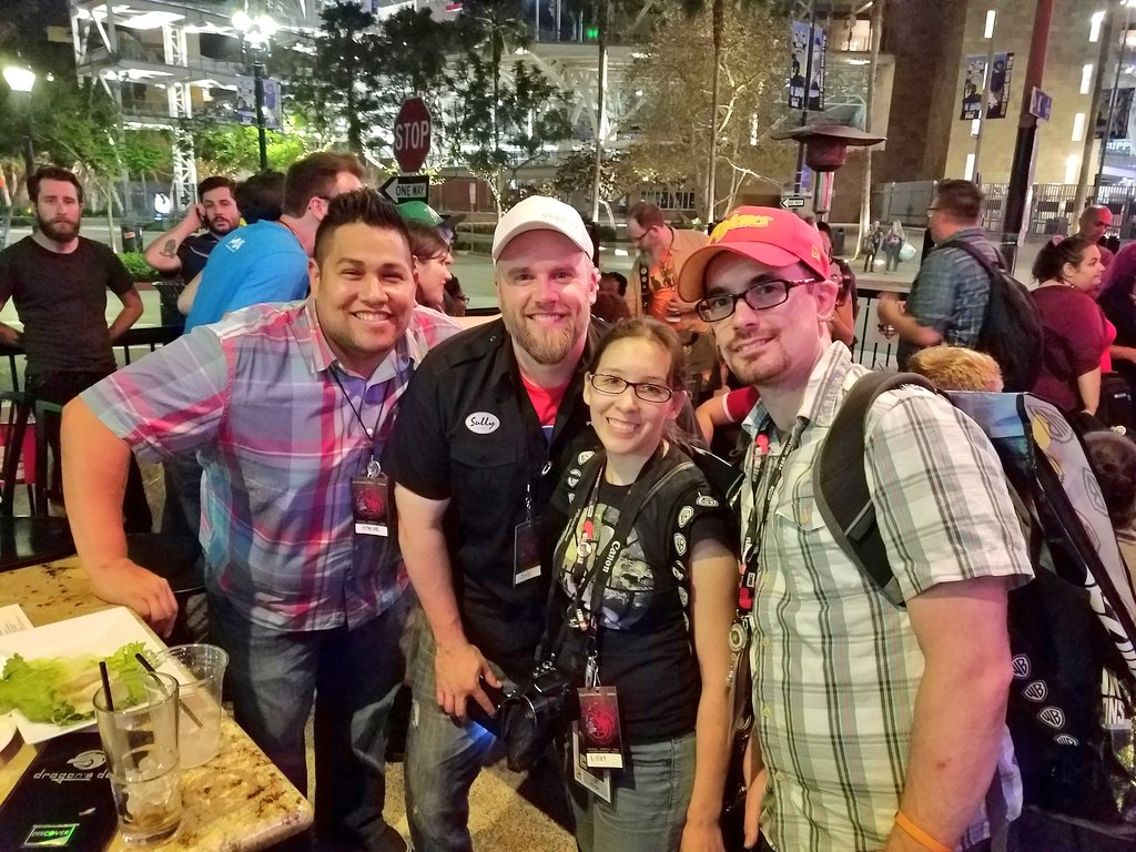 gb_reviews's tweet photo. The Exhibit Hall would be closing now. Where would you be headed? For many years, our post-Preview Night go-to destination was @Crazy4ComicCon's #GameOfBloggers party. Great memories! #SDCC #ComicConAtHome https://t.co/BuJvHdzVVR