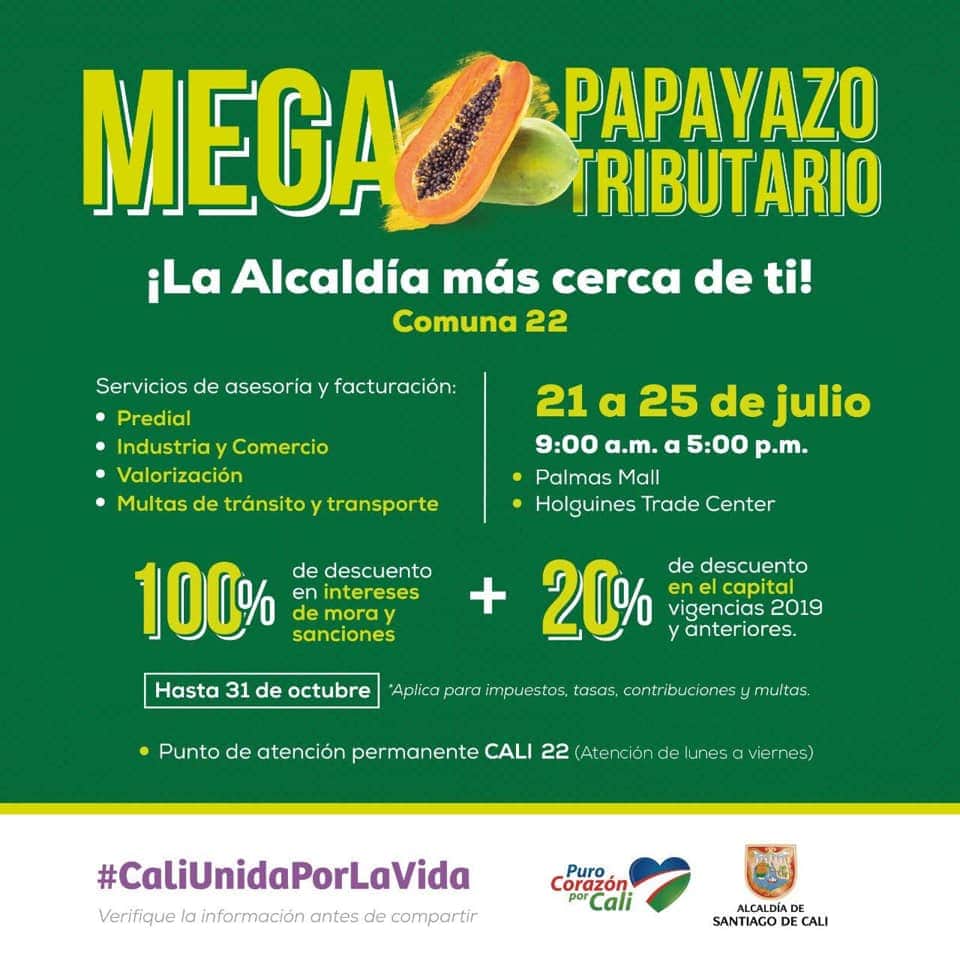 Karinelasso1's tweet photo. Aprovechar el Mega Papayazo Tributario 💪👍👍 Comuna 22 https://t.co/OtZ1YYTk2q