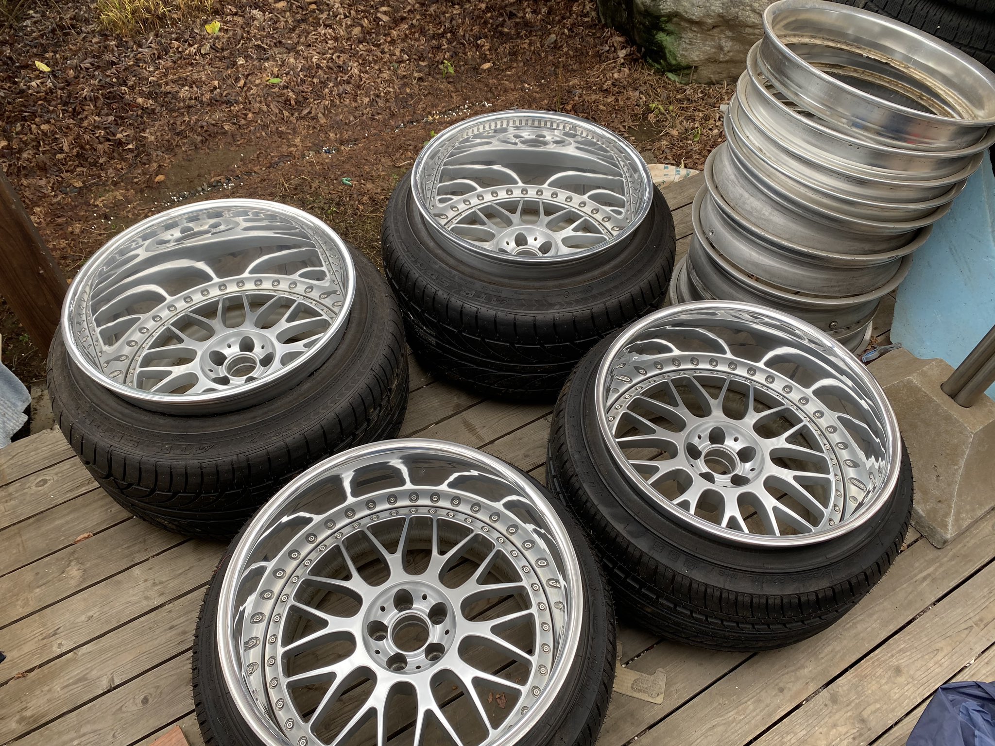 18インチ ホイール work vs xx pcd100 2本 中古 2本セット ワーク WORK 