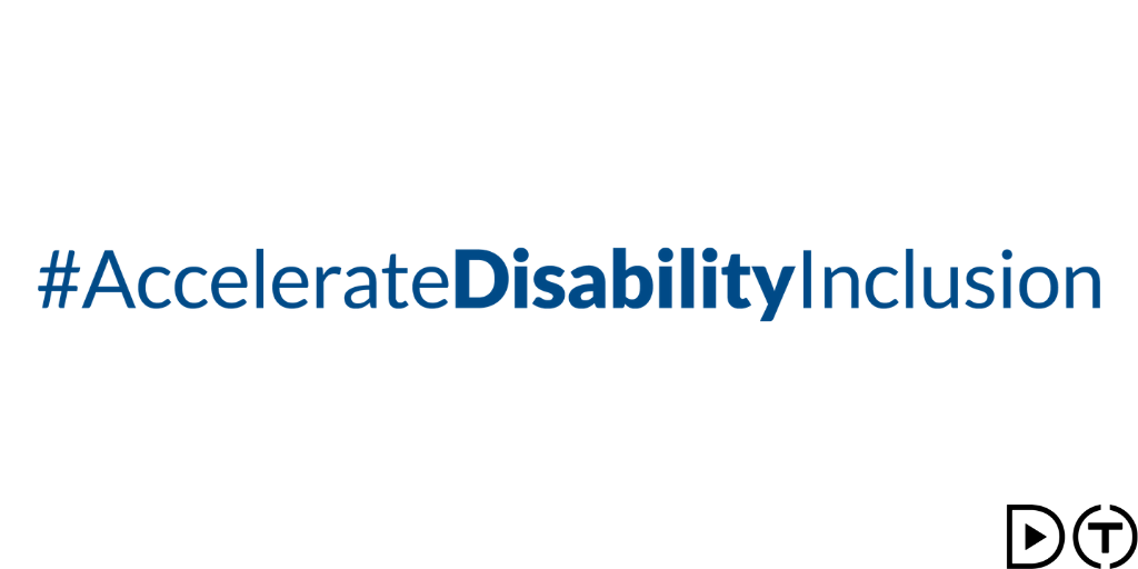 AccelerateADA's tweet photo. Leaders &amp; decision makers: It's time to #AccelerateDisabilityInclusion! How are you including #PwD in your community? https://t.co/FnaGhjEXIJ