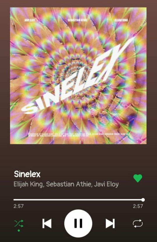 SebsAthie_Fans's tweet photo. Disponible en todas las plataformas digitales! #SINELEX 💎🎧 https://t.co/G75PRE9X0e