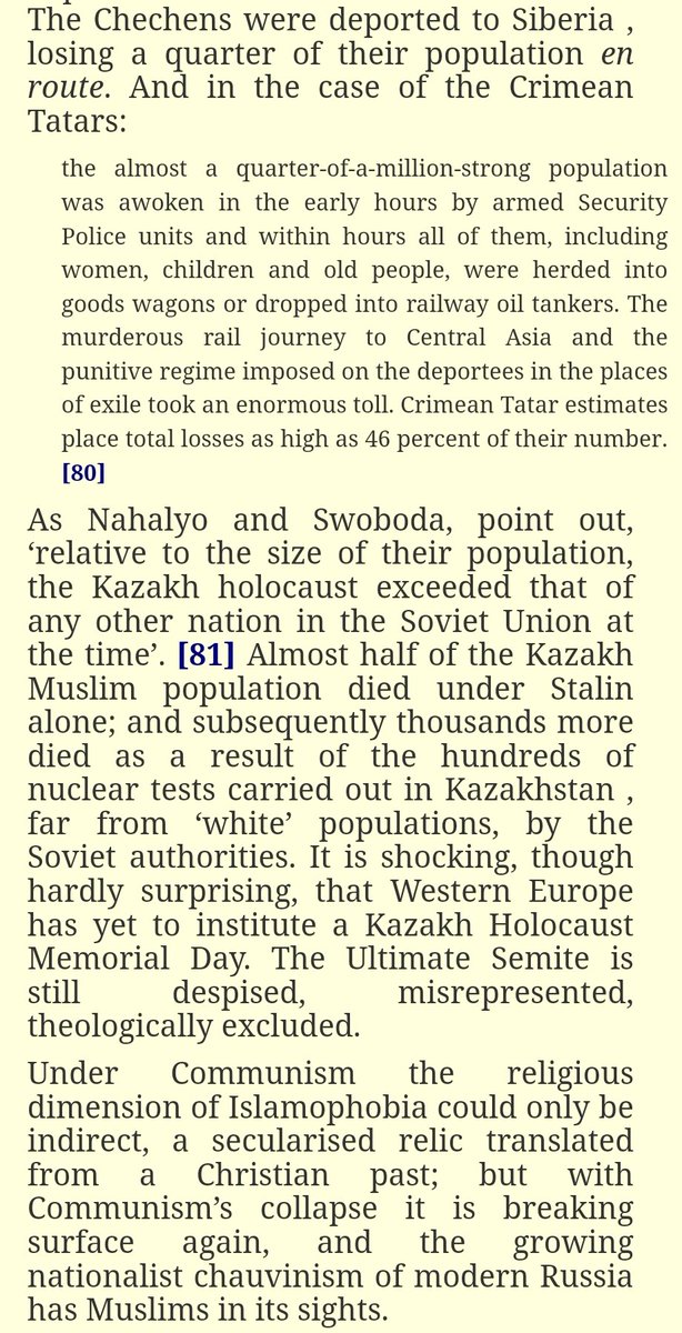 Lagi baca lg artikel Syekh AHM (Dr. Timothy Winter)  @Contentions dari Univ. Cambridge ttg Genosida Bosnia, utk review catetan pribadi...beliau jg sengaja menyebut nasib muslim-muslim di tangan Komunis Soviet krn cerita mereka jarang terdengar :( sedih bacanya