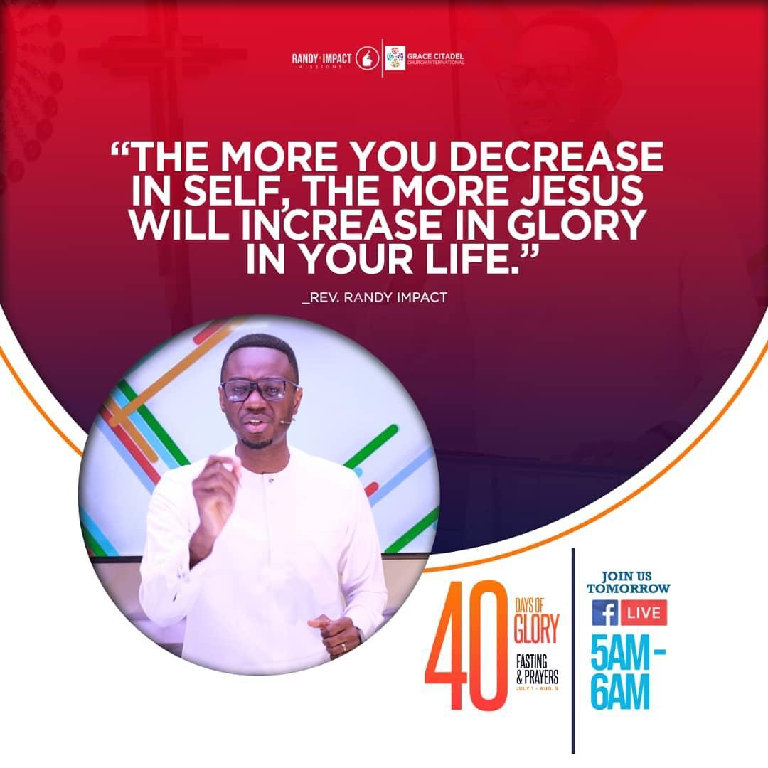 gccworldwide_'s tweet photo. More of JESUS, less of me...
_Rev. @RandyImpact

#40DaysOfGlory 
#BuildToLast https://t.co/nPOzcHA8eX
