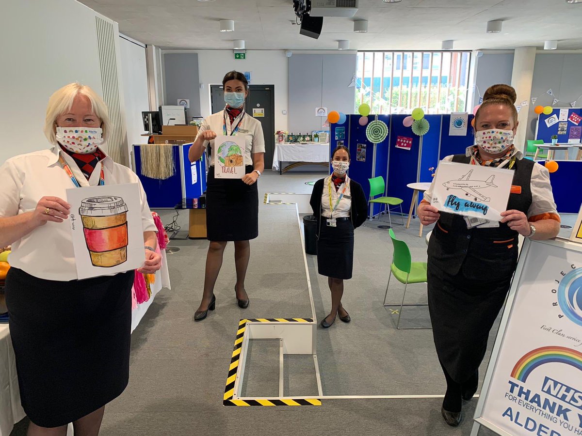 AH_playservice's tweet photo. Our very own resident artist from 3C has created these lovely pieces for display in our very special @_ProjectWingman lounge. ☕️🧁🎨💟 Take a look when you next go over & enjoy her artwork. #playmatters #talentedteen #playinhospital #artforall https://t.co/Iw24bNjPDA