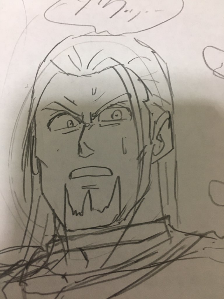 下書きグレイグくん 
