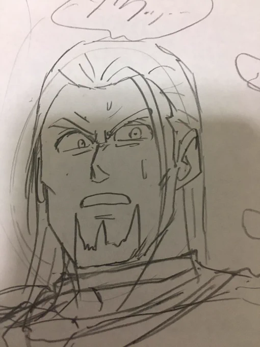 下書きグレイグくん 