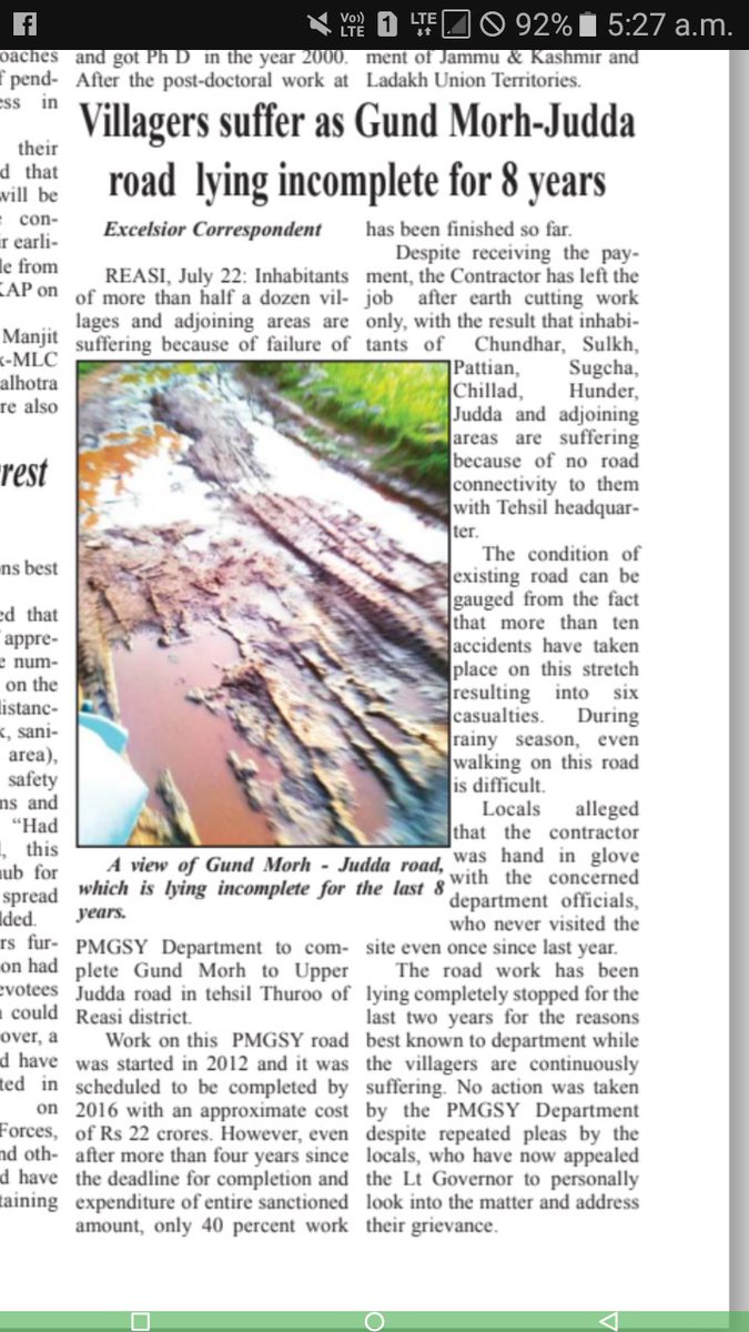 MohanSi19577436's tweet photo. @indukanwal
@JKgrievance 
@nitin_gadkari https://t.co/sRKfqZTNq0