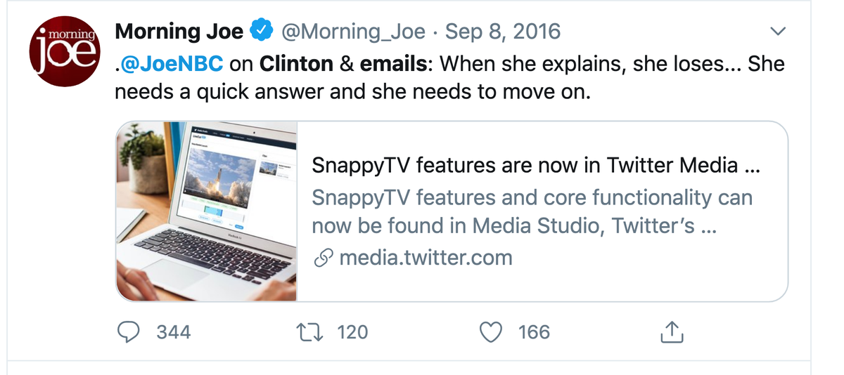 What's really so shocking is that a story that literally had no foundation in anything meaningful literally became so huge that it derailed a presidential campaign and there has yet to be reckoning by the press about their role in it.